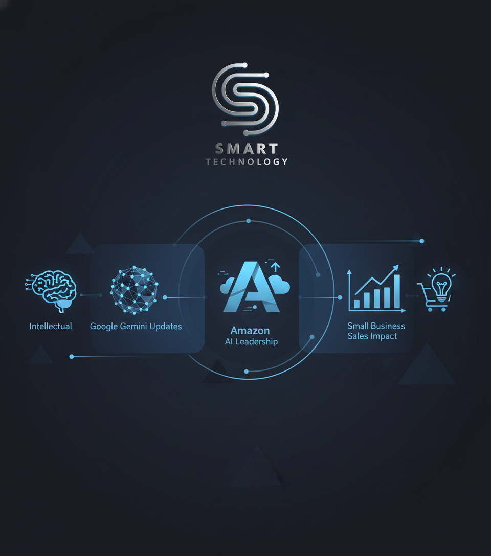 AI Dominates Business News: Google's Gemini Updates, Amazon's AI Leadership, and AI's Impact on Small Business Sales