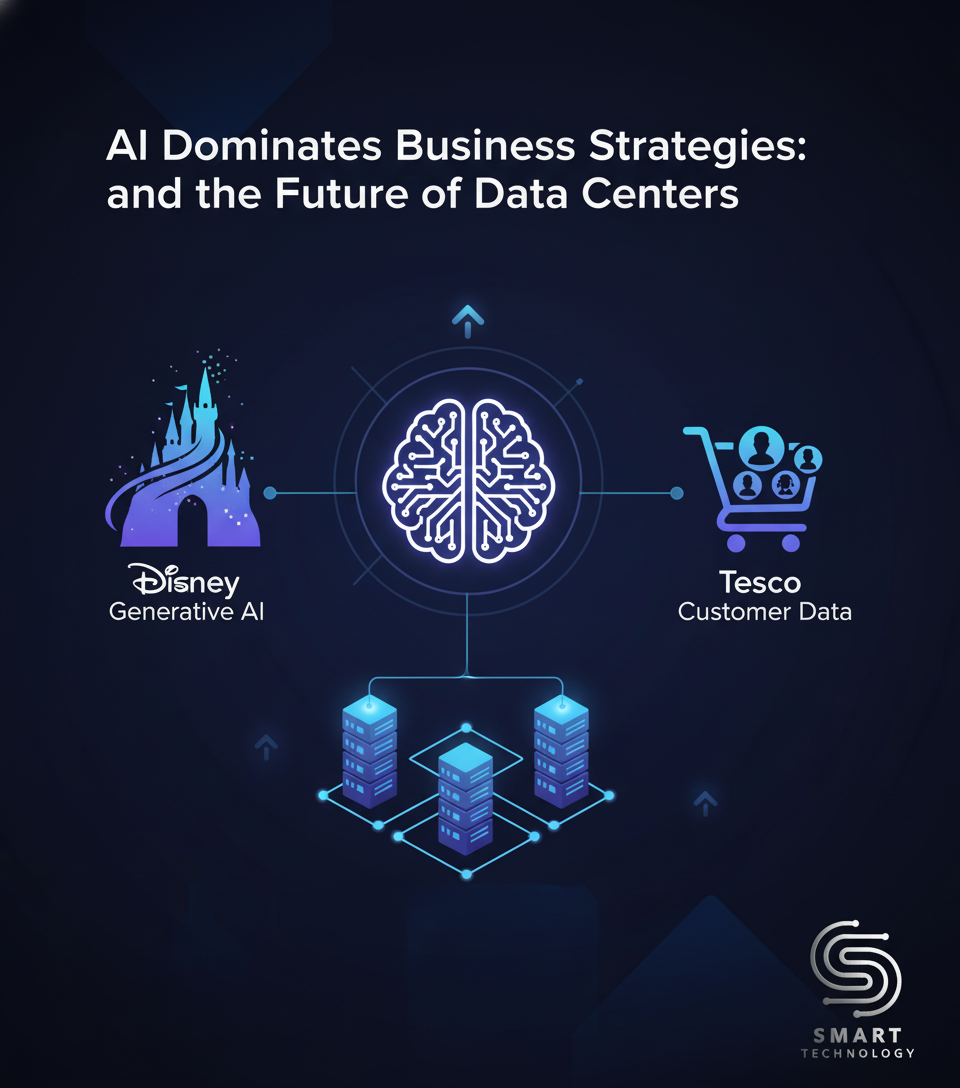 AI Dominates Business Strategies: Disney, Tesco, and the Future of Data Centers