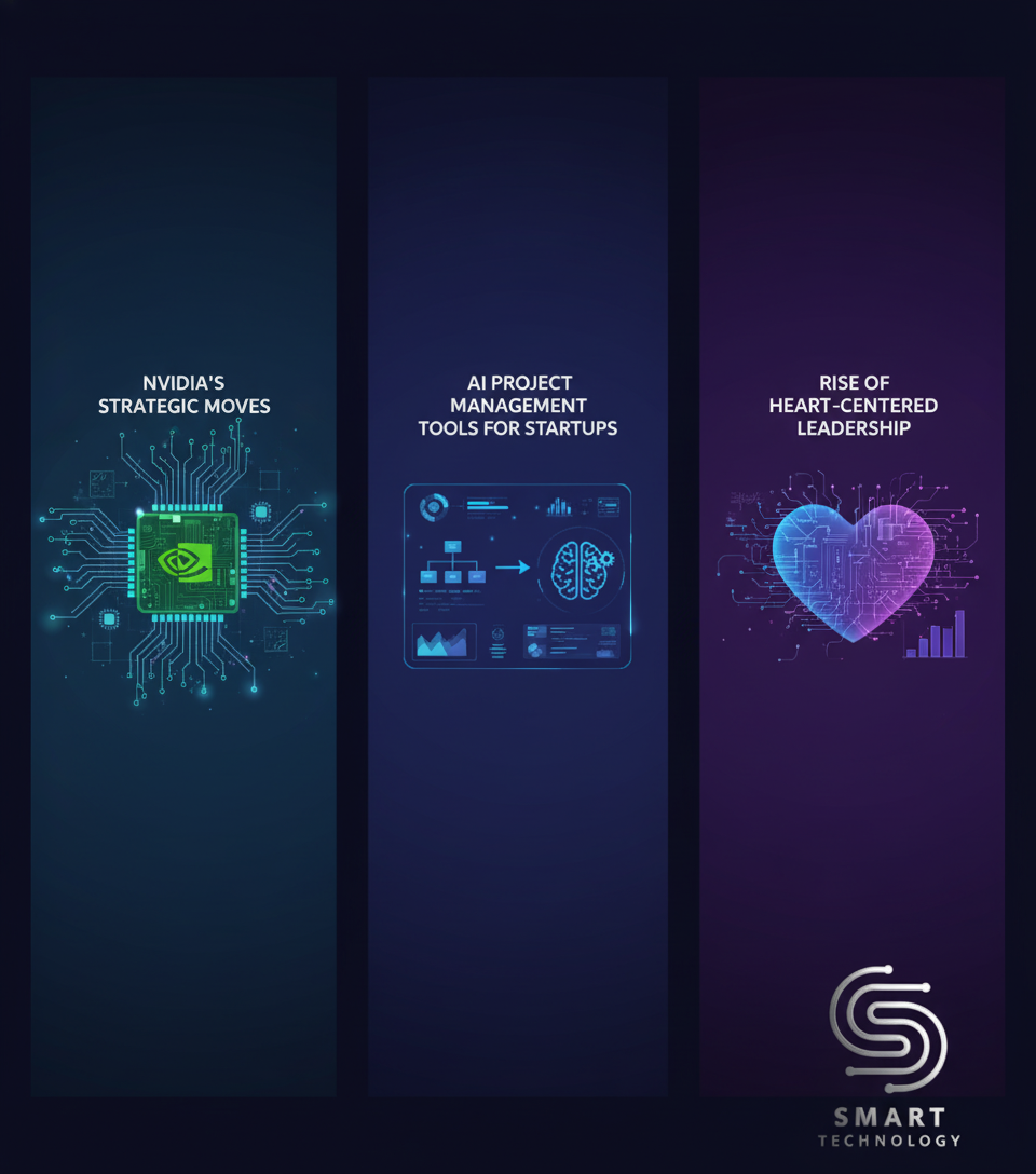AI Dominates Business Landscape: Nvidia's Strategic Moves, AI Project Management, and Heart-Centered Leadership