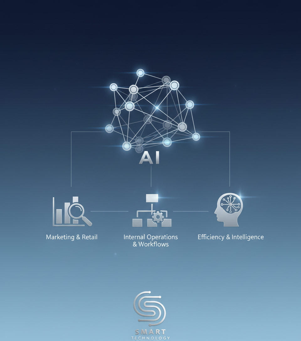 AI Revolutionizing Business: From Marketing to Retail and Internal Operations