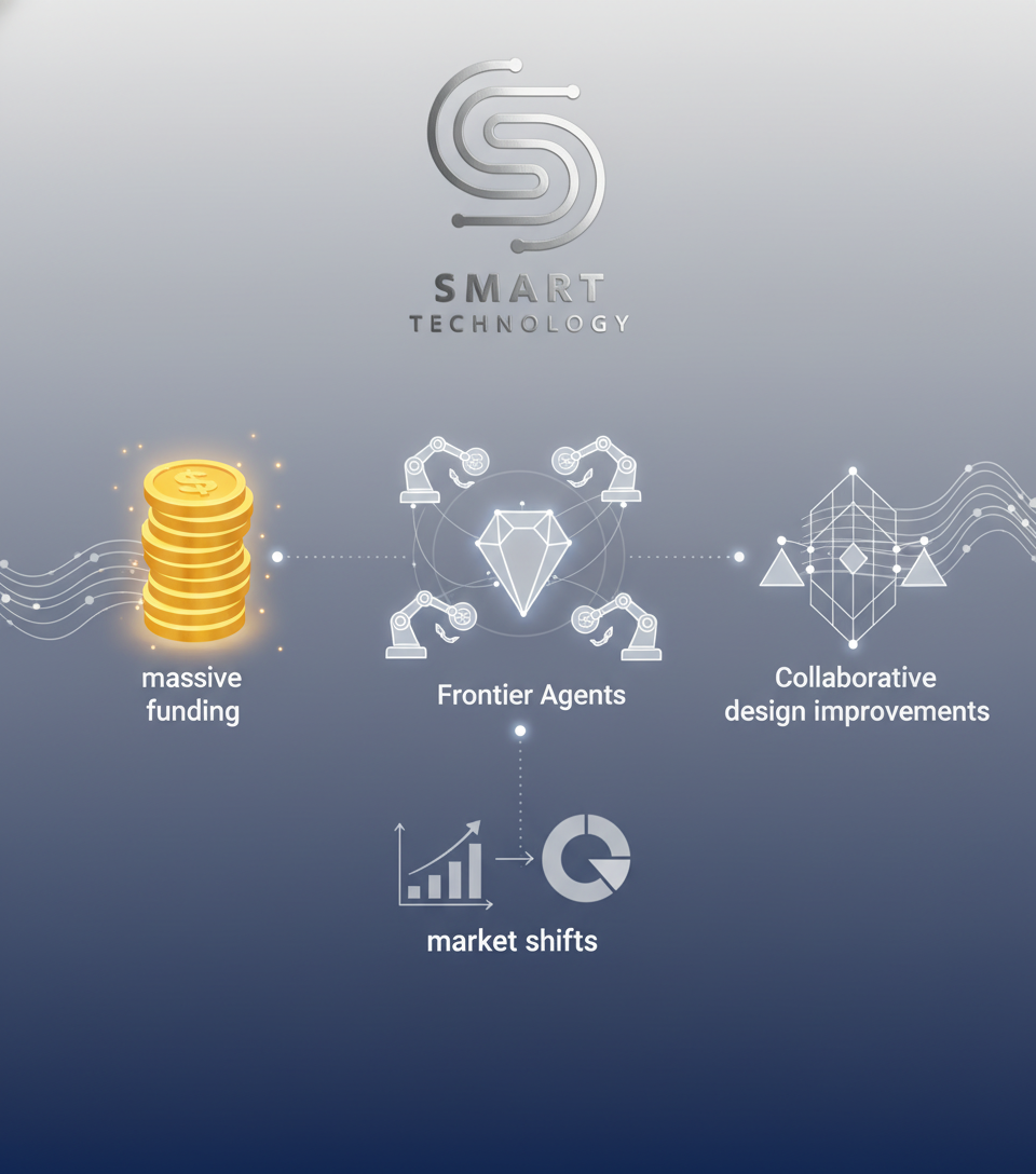 AI Developments: From Fundraising to Frontier Agents and Collaborative Design