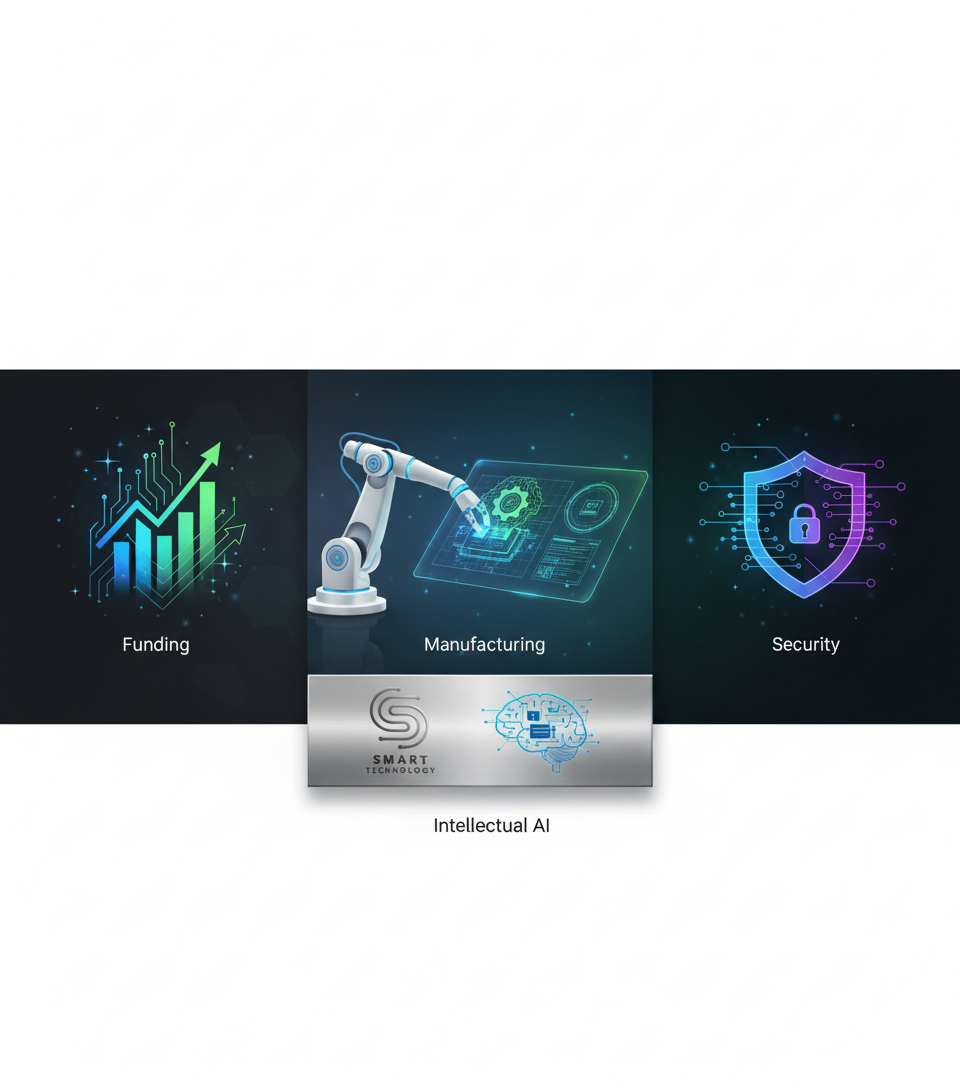 AI Dominates Business Landscape: Funding, Manufacturing, and Security Breakthroughs