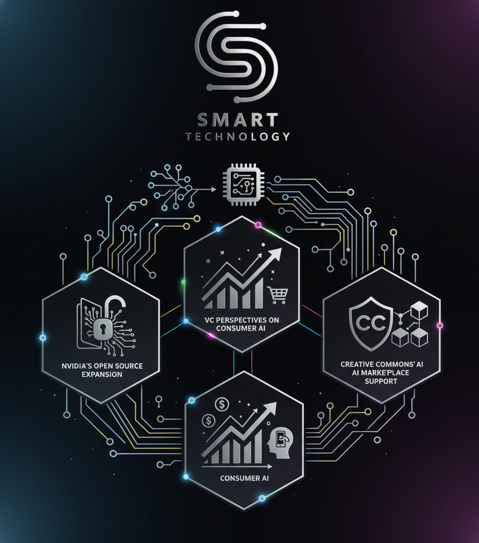 AI Developments: Nvidia's Open Source Expansion, VC Perspectives, and Creative Commons' AI Marketplace Support