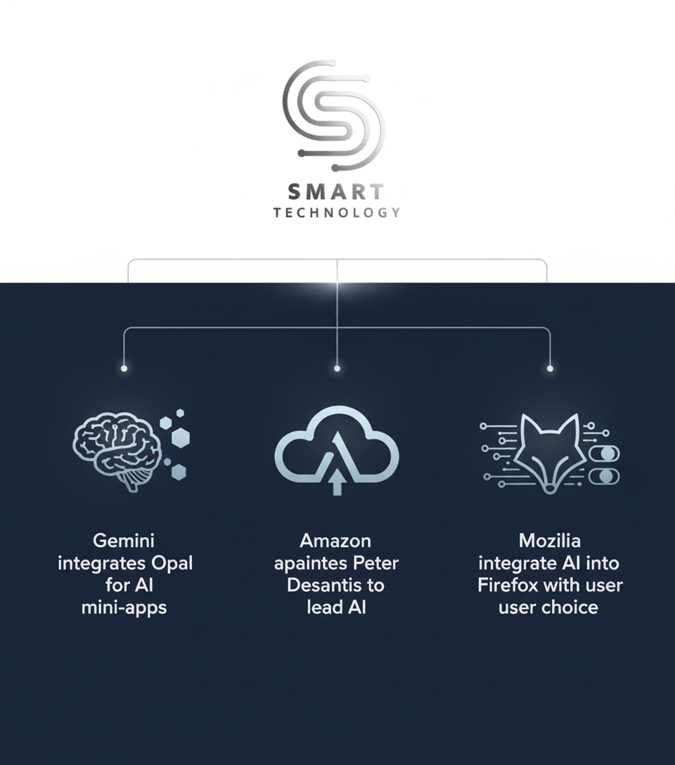 AI Revolutionizing Business: Gemini's New Tool, Amazon's AI Leadership, and Mozilla's AI Integration