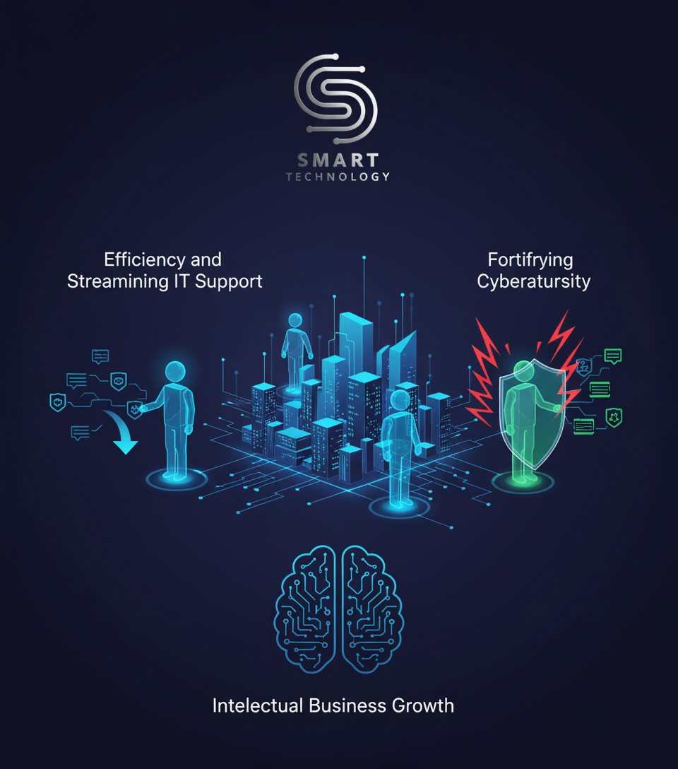AI-Powered Efficiency: Streamlining IT Support and Fortifying Cybersecurity for Business Growth
