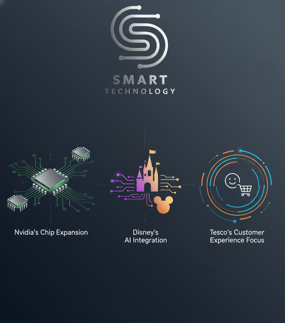 AI Dominates Business Strategies: Nvidia's Chip Expansion, Disney's AI Integration, and Tesco's Customer Experience Focus
