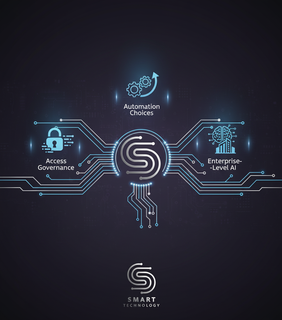 AI-Powered Efficiency: Access Governance, Automation Choices, and Enterprise-Level AI for SMBs