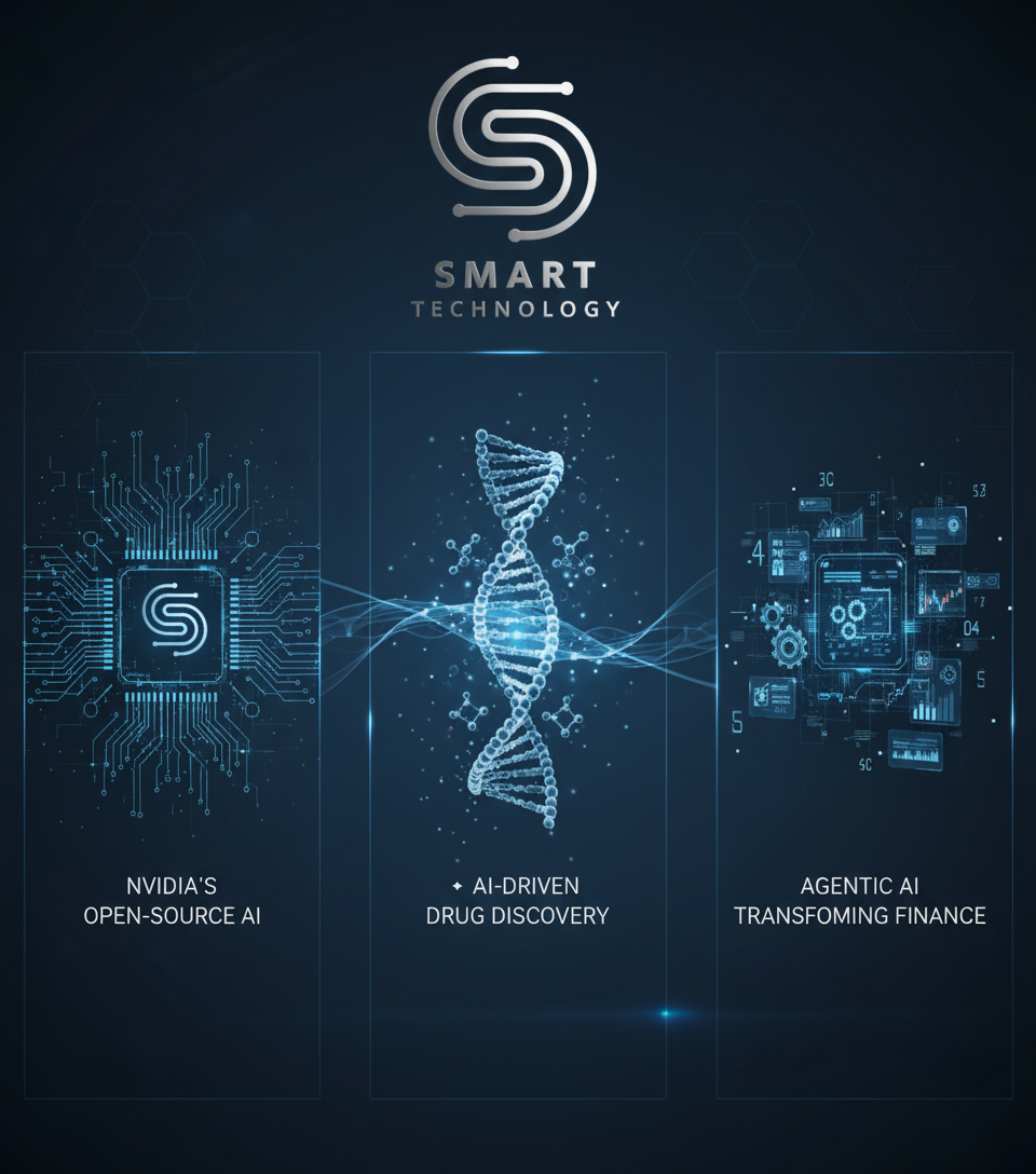 AI Revolution: Nvidia's Open Source Push, Biotech's AI-Driven Drug Discovery, and the Rise of Agentic AI in Finance