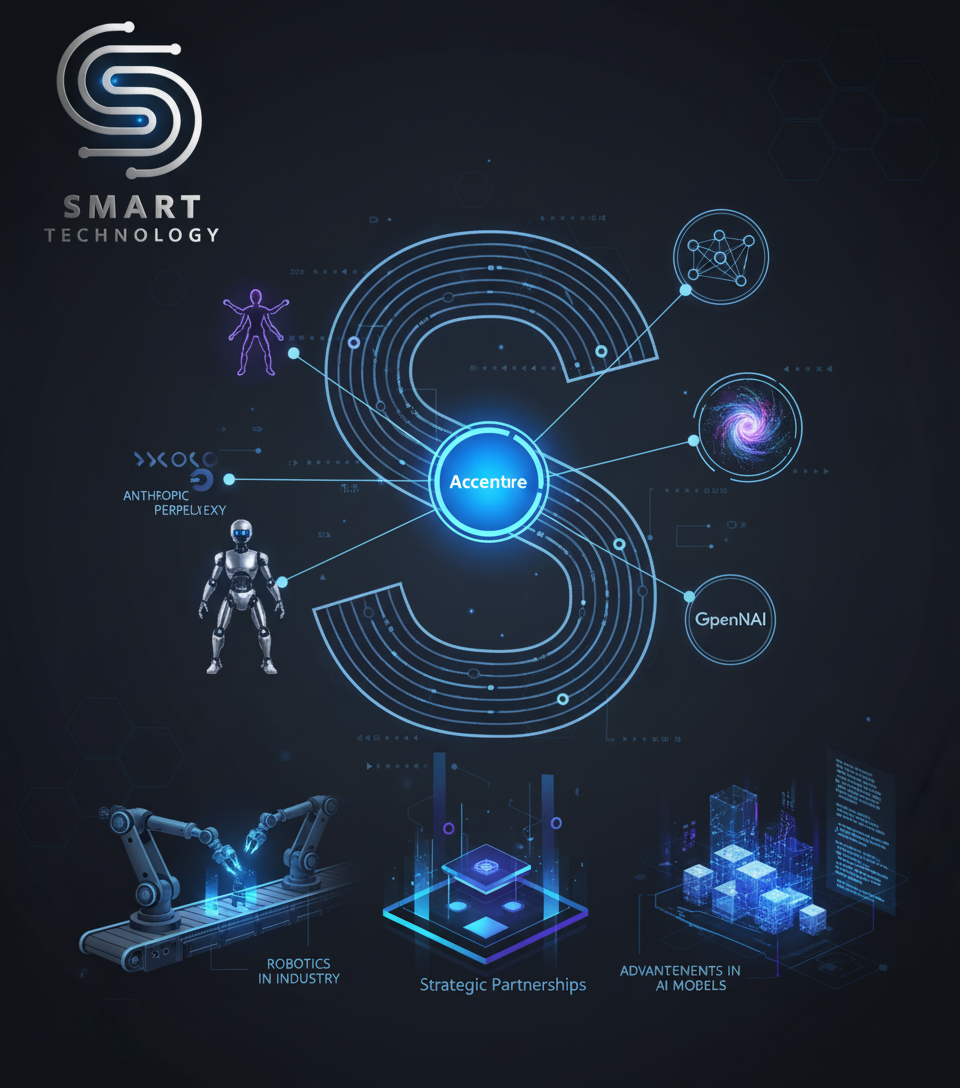 AI-Powered Transformation: Accenture, Anthropic, Perplexity, 1X, Google, and OpenAI Lead the Charge