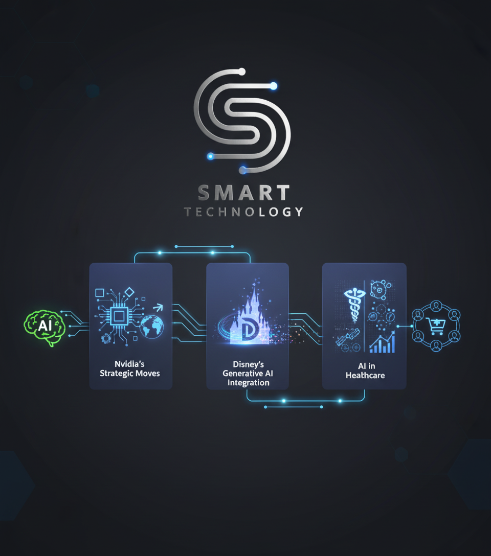 AI Revolutionizing Industries: Nvidia's Strategic Moves, Disney's Generative AI Integration, and AI in Healthcare & Retail