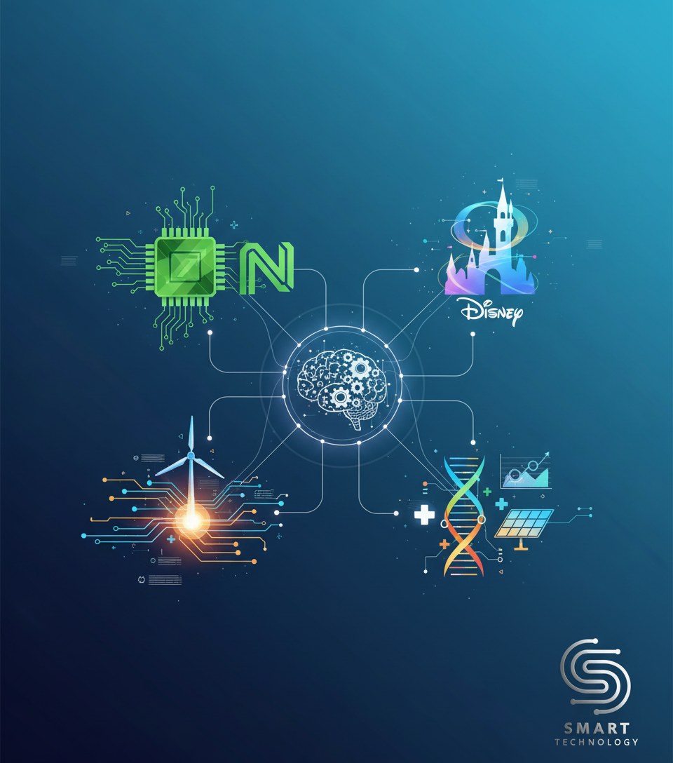 AI Dominates Business Transformation: Nvidia, Disney, Healthcare & Energy