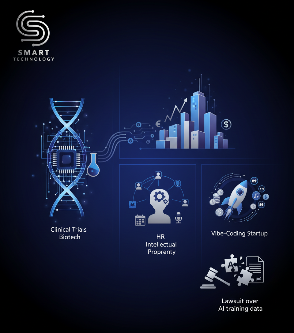 AI Revolutionizing Business: From Clinical Trials to Wall Street and HR, Plus Funding for Vibe-Coding Startup