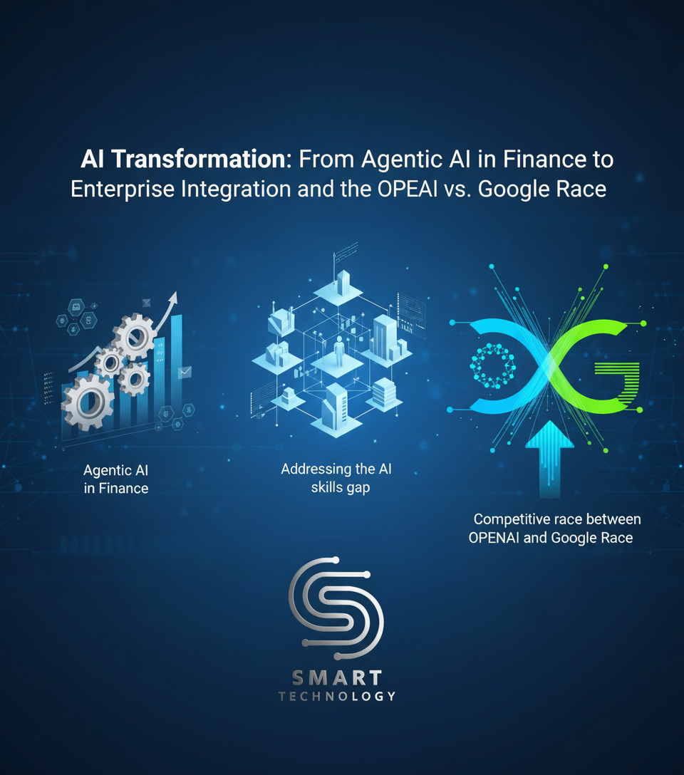 AI Transformation: From Agentic AI in Finance to Enterprise Integration and the OpenAI vs. Google Race