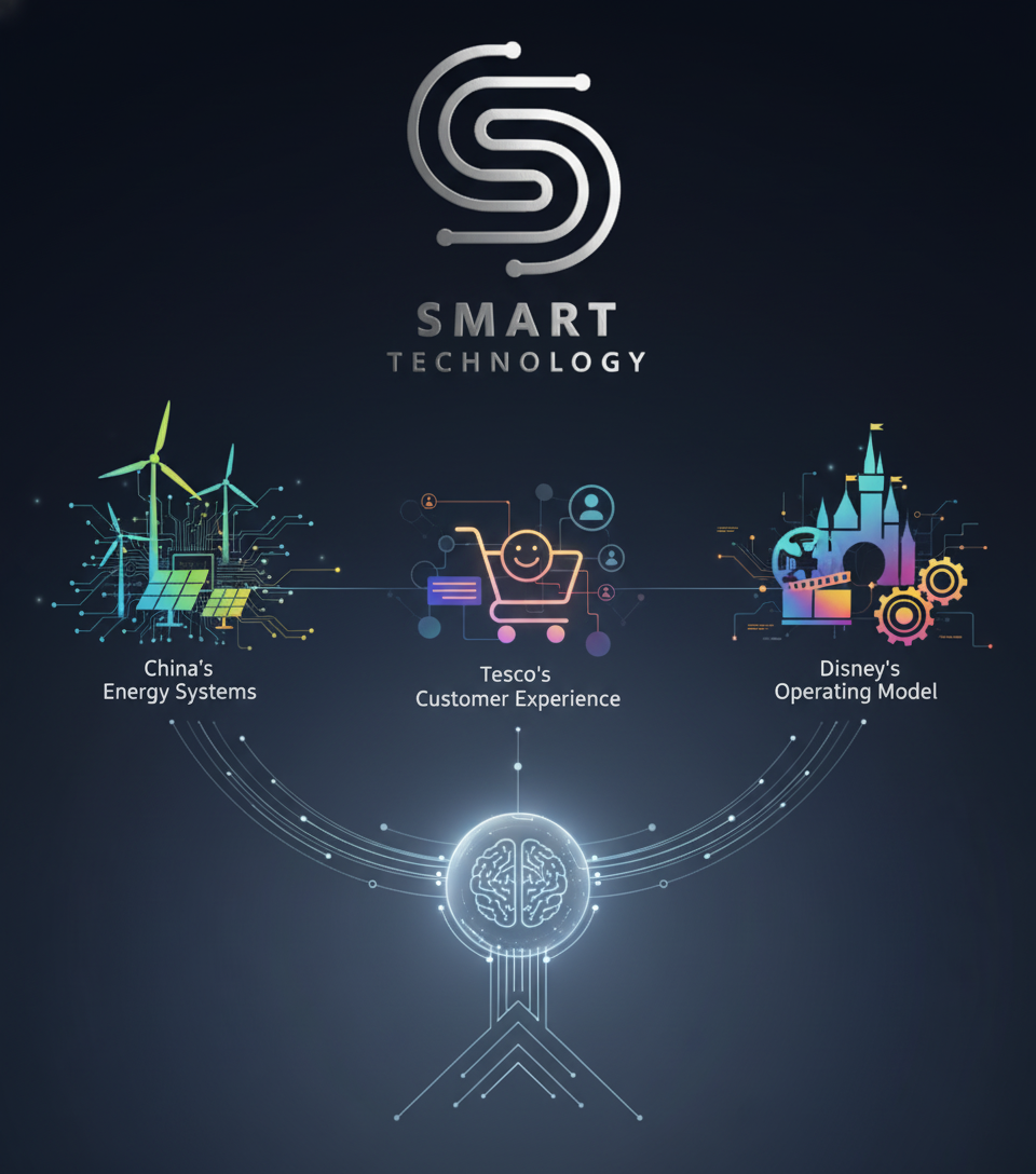 AI's Transformative Impact: From China's Energy Systems to Tesco's Customer Experience and Disney's Operating Model