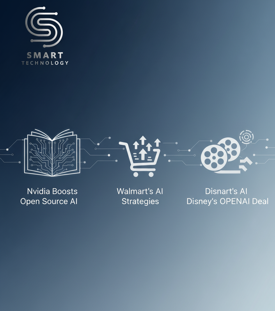 Nvidia Boosts Open Source AI, Walmart's AI Strategies, and Disney's OpenAI Deal: Key Insights for Business Owners
