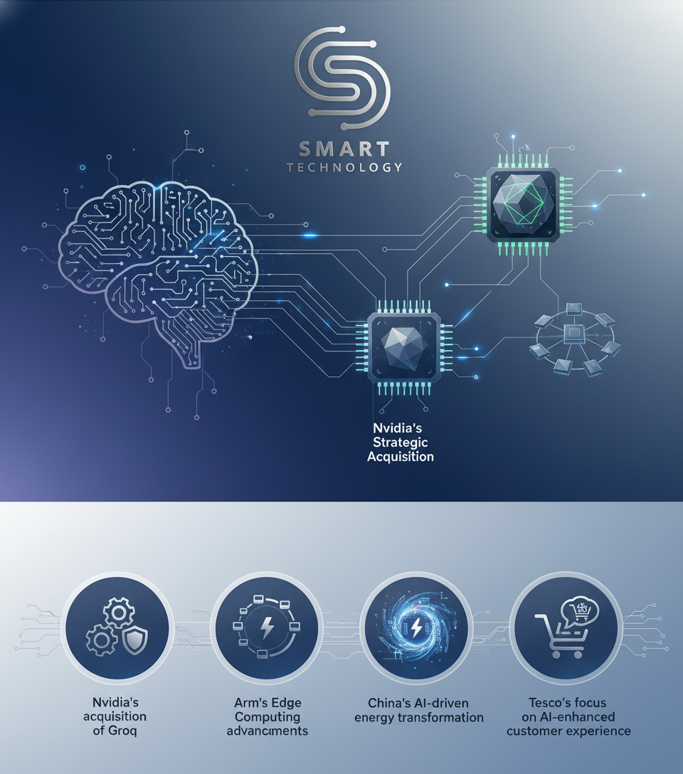 AI Dominates: Nvidia's Strategic Acquisition, Arm's Edge Computing, and China's Energy AI Transformation