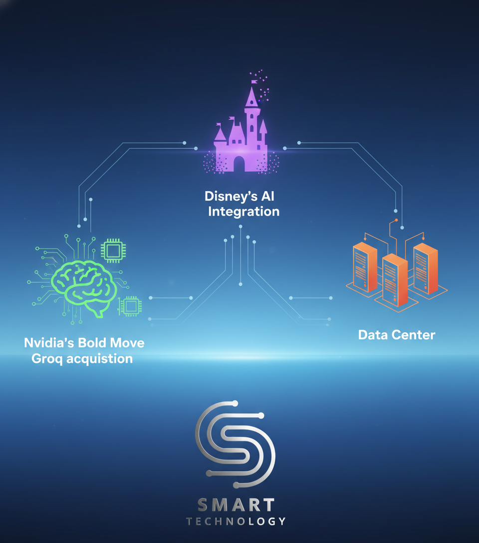 AI Revolution: Nvidia's Bold Move, Disney's Integration, and the Future of Data Centers