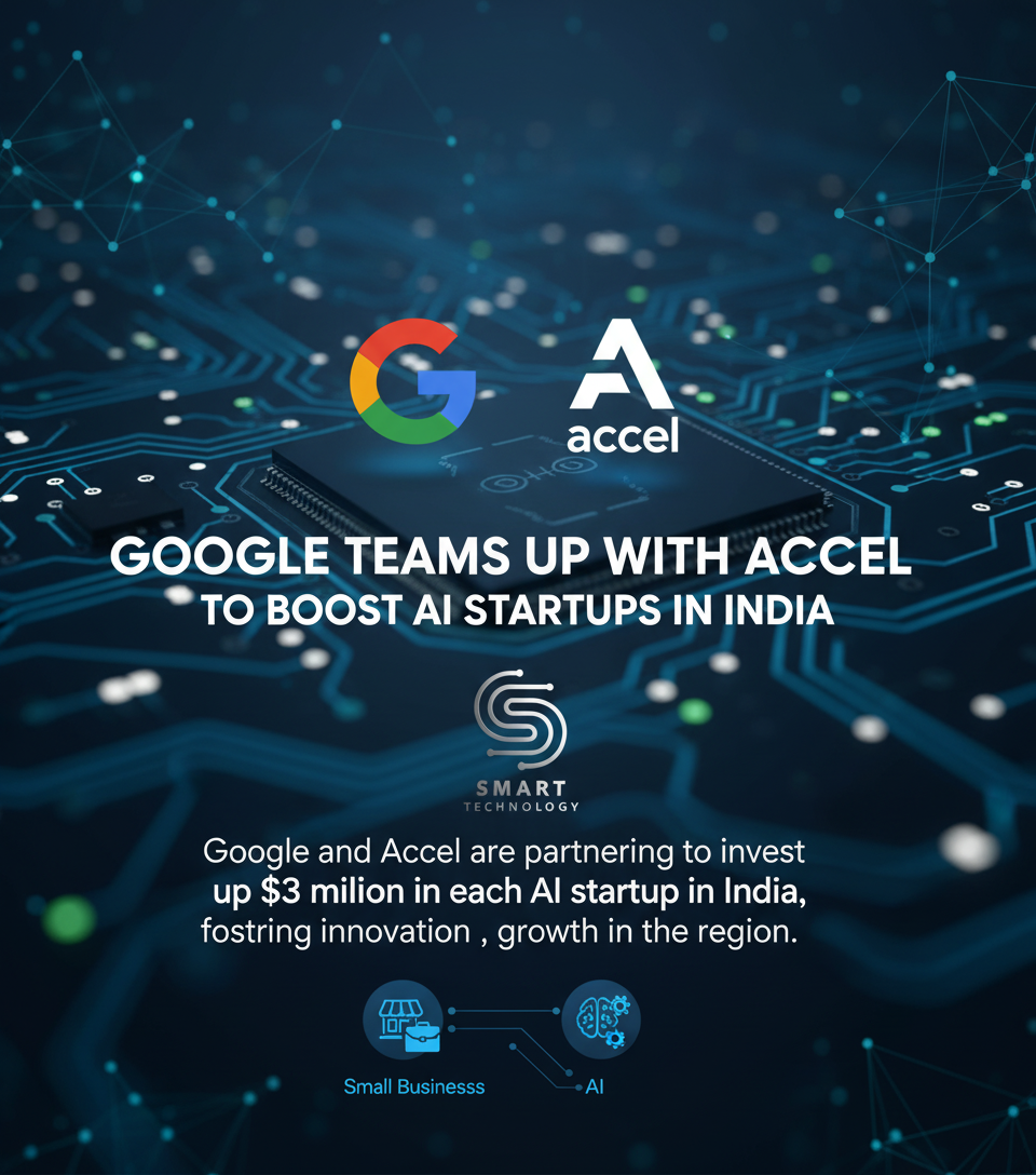 Google Teams Up with Accel to Boost AI Startups in India
